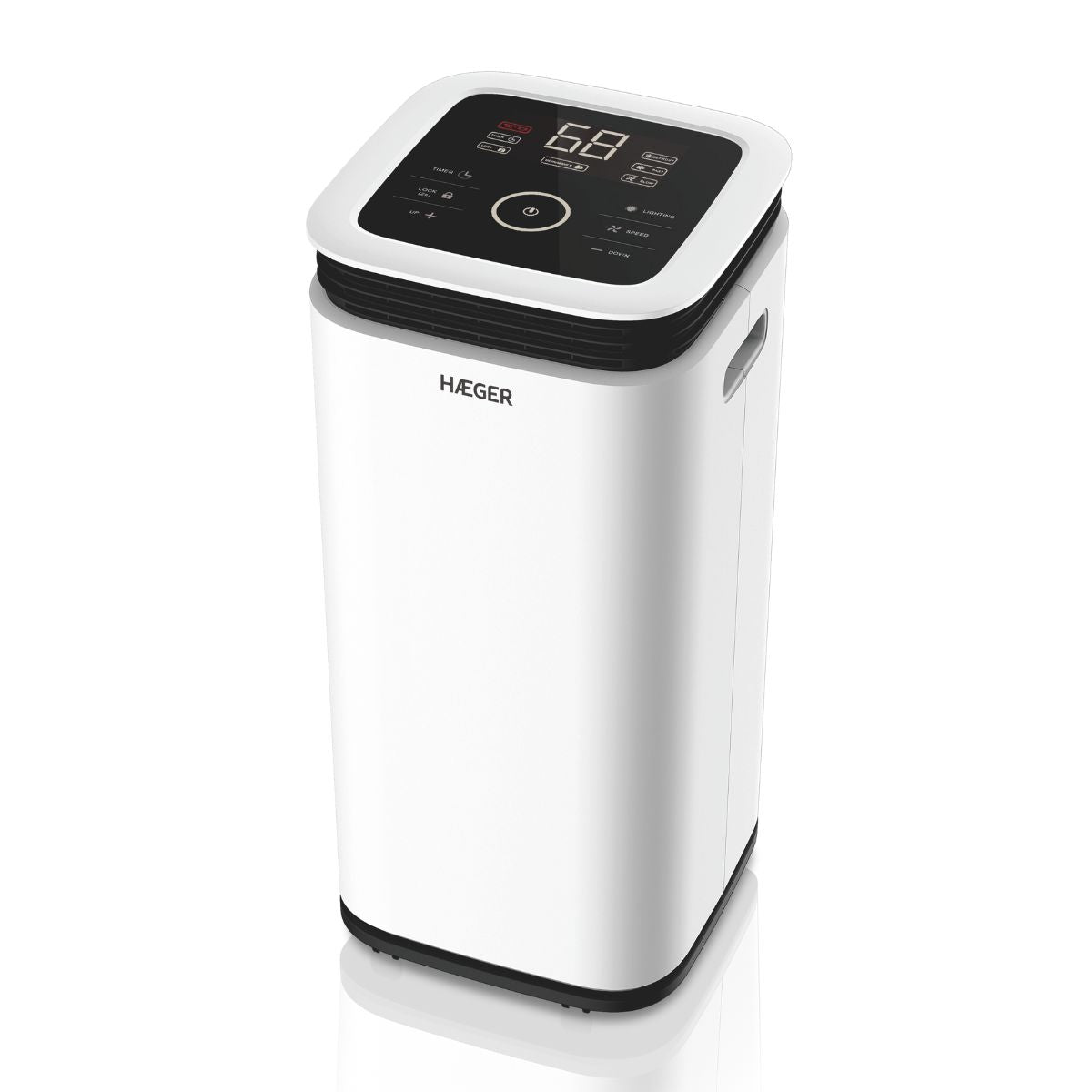 Digital Dehumidifier HAEGER Digi Desumini 16 – 16L/day, 245W, 30m2