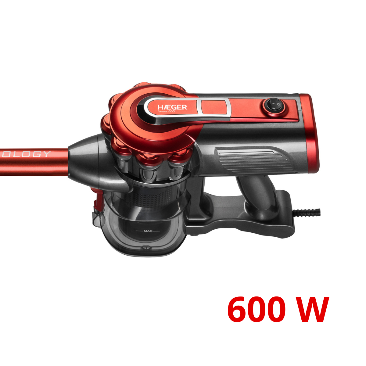 HAEGER Venus 600 two-in-one corner brush attachment
