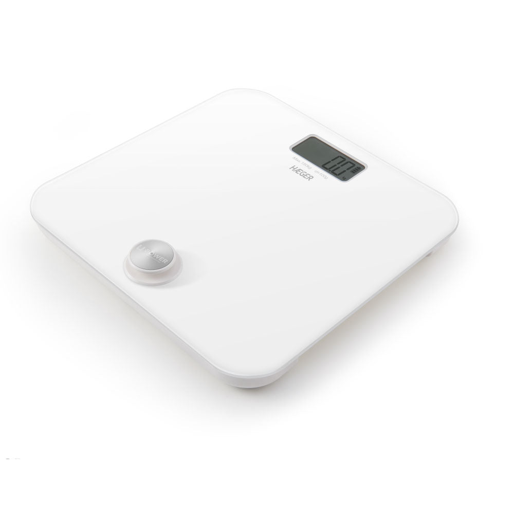 White electronic bathroom scale U-Power