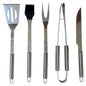 5 piece set of grilling tools