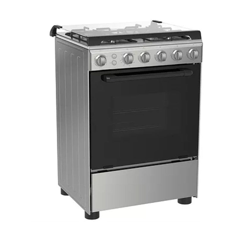Midea, 24BMG4G058 Gaz Cooker 60cm Stainless Steel