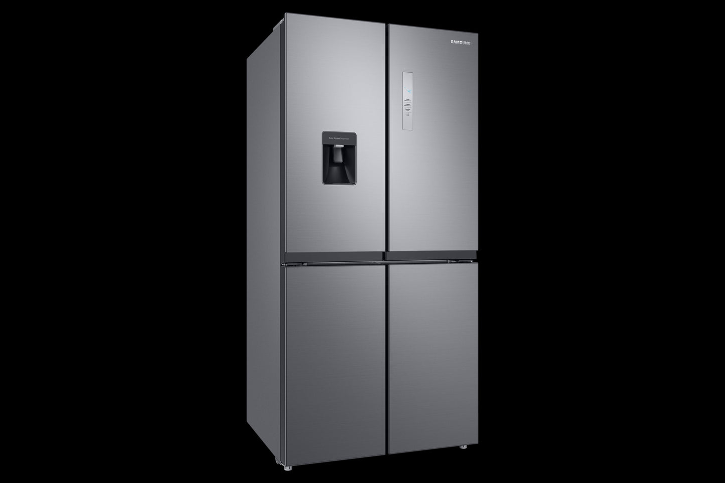 Samsung, RF48A4010M9/LV French Door Refrigerator, 466L Net Capacity , Gentle Silver Matt