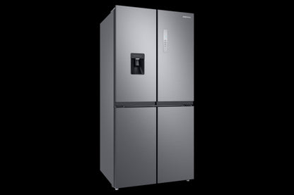 Samsung, RF48A4010M9/LV French Door Refrigerator, 466L Net Capacity , Gentle Silver Matt