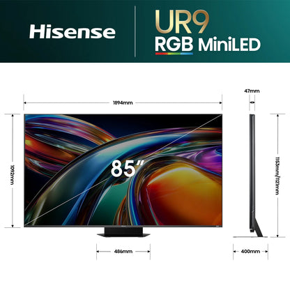 85" UR9S RGB MiniLED 180Hz 4k TV