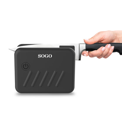 SOGO RECHARGEABLE ELECTRIC KNIFE SHARPENER 5W
