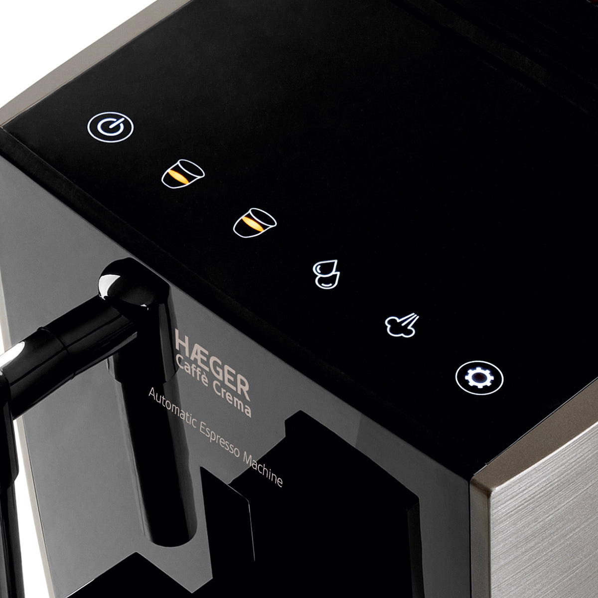 Automatic Coffee Machine HAEGER Caffè Crema – 19 Bar, 1.2 L, Digital, 1350 W