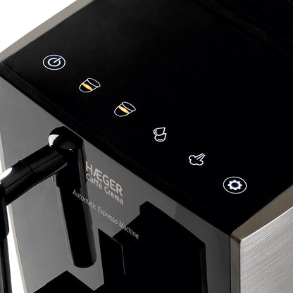 Automatic Coffee Machine HAEGER Caffè Crema – 19 Bar, 1.2 L, Digital, 1350 W