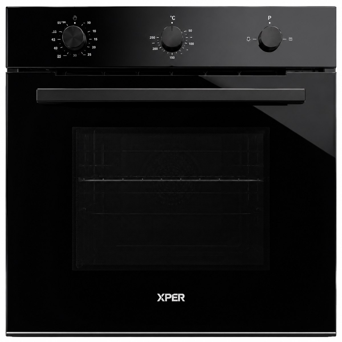 XPER Built-In Gas Oven – 60cm Full Black