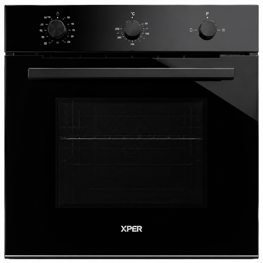 XPER Built-In Gas Oven – 60cm Full Black