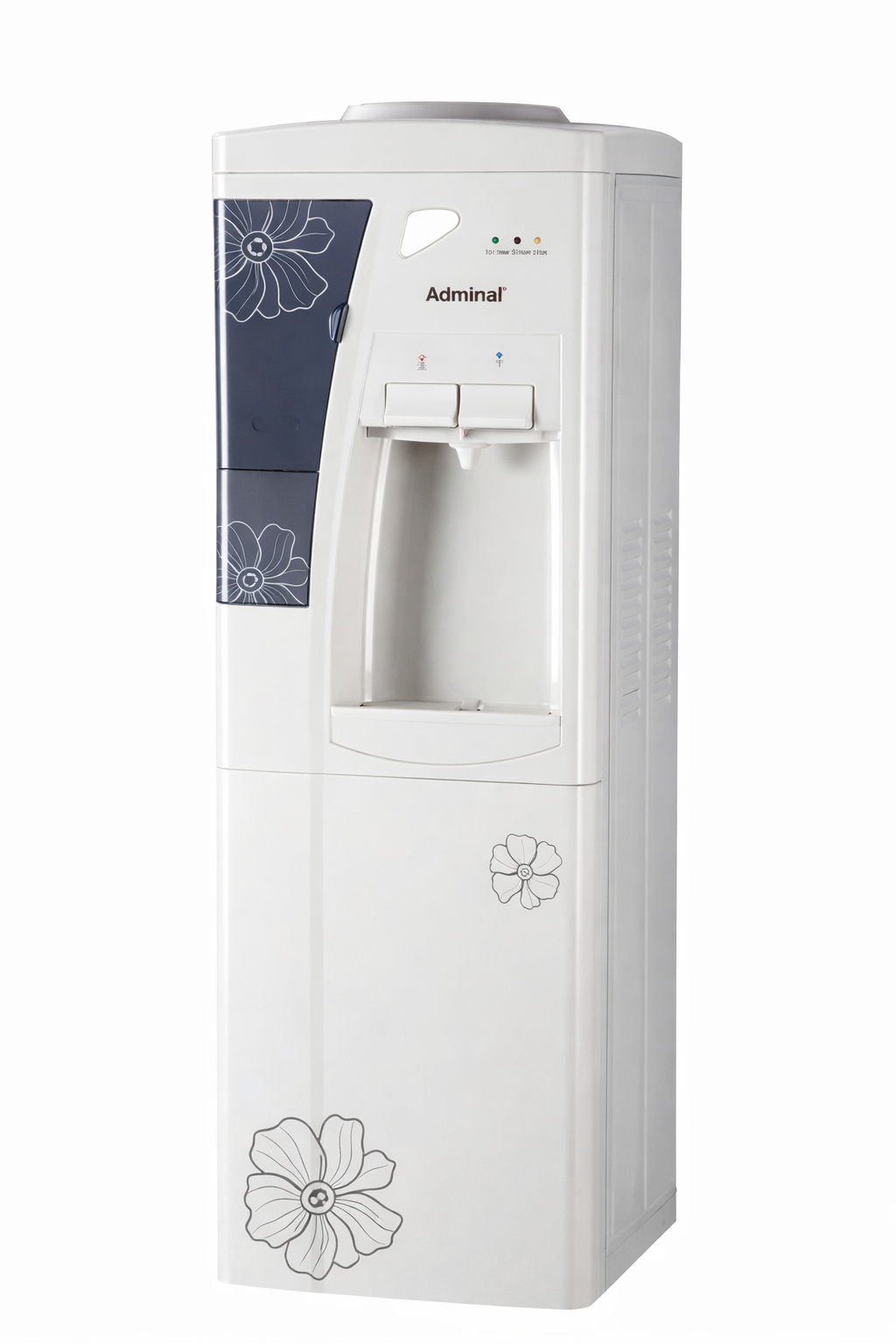 Admiral Hot & Cold Water Dispenser with Storage Cabinet | Anti-Bacterial ABS