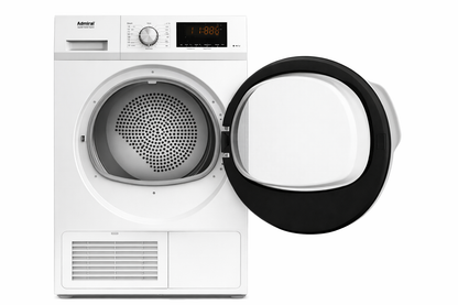 Admiral 8kg Heat Pump Dryer White | 15 Programs | Child Lock | Energy Efficient