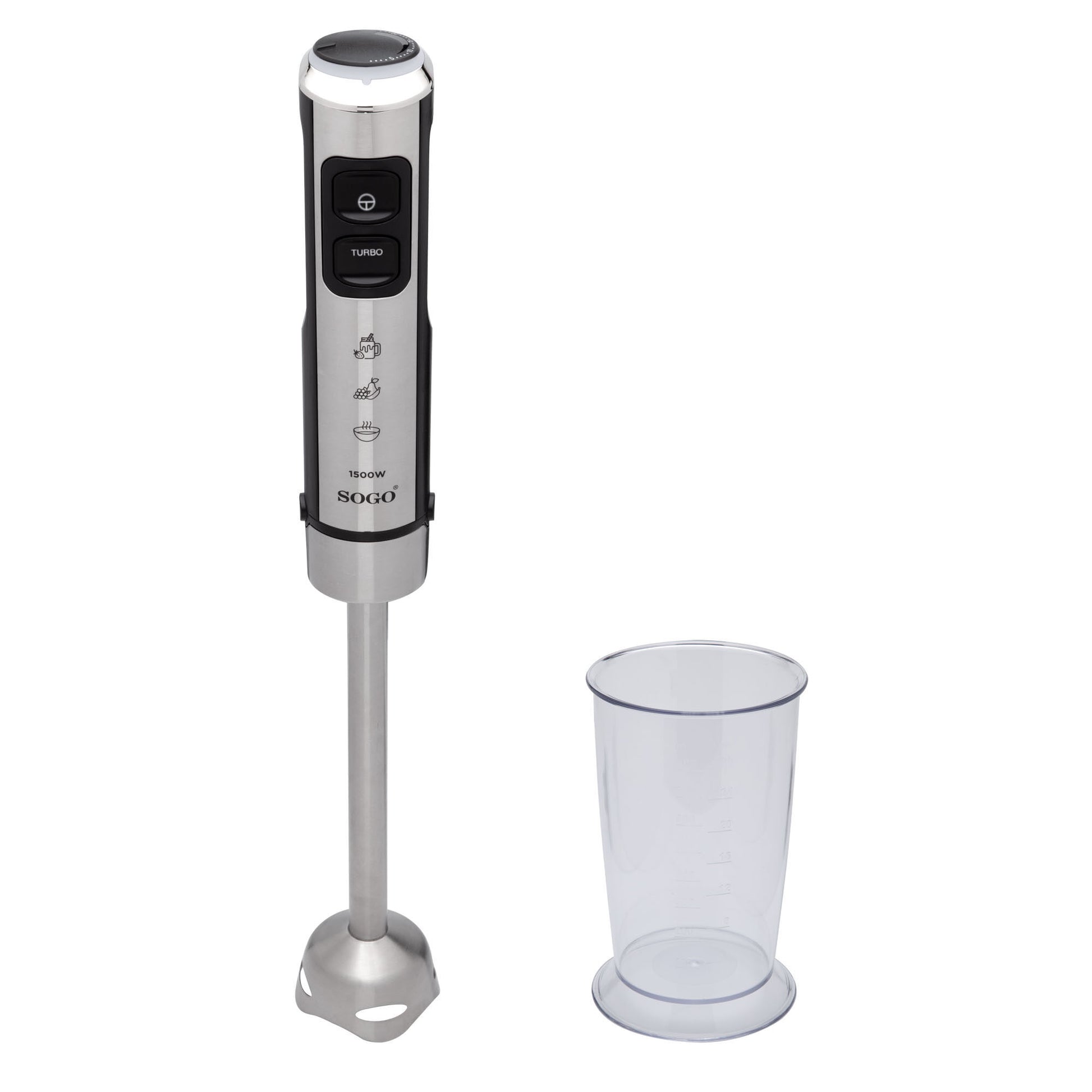 SOGO HAND MIXER- INOX- 1500W
