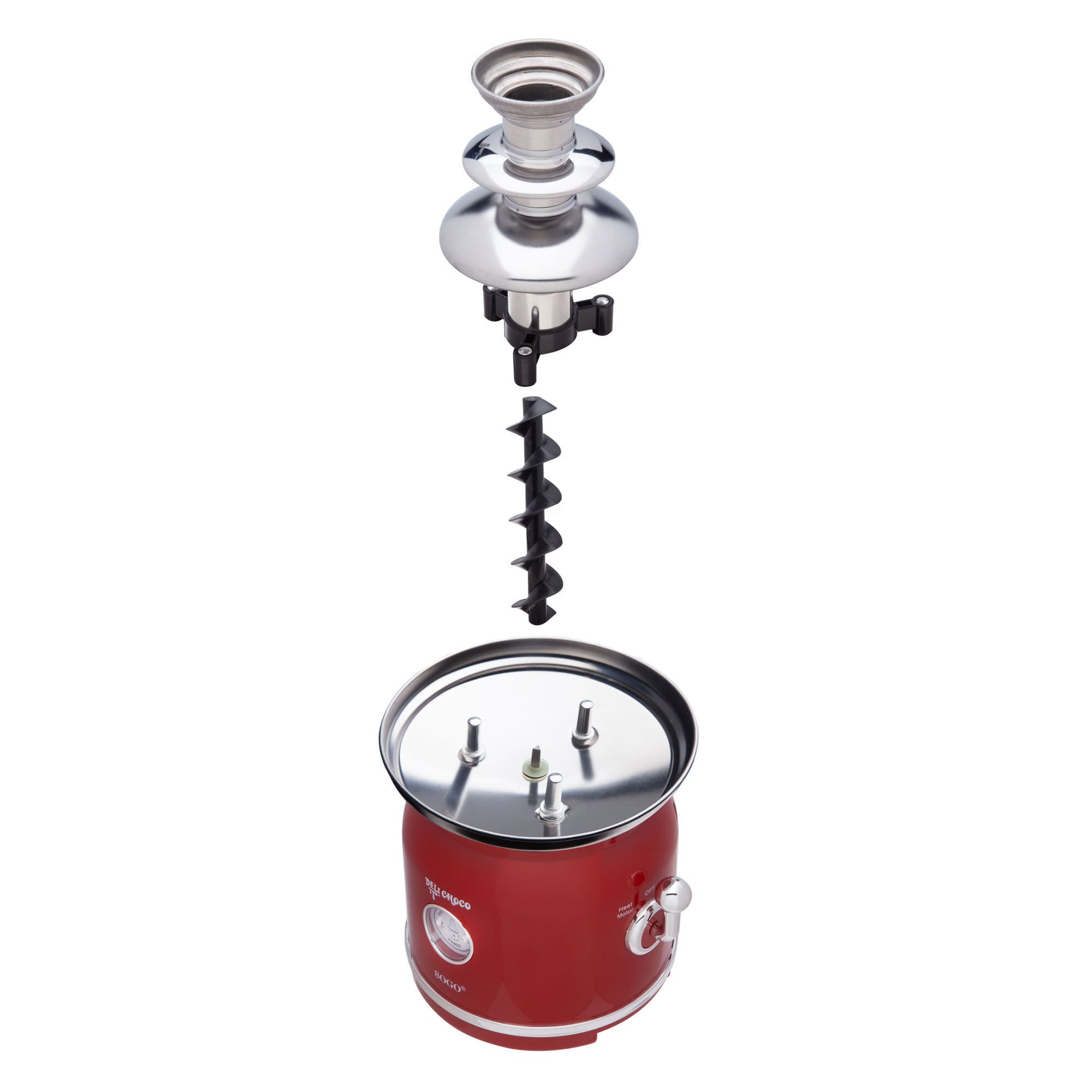 SOGO ELECTRIC FOUNTAIN RETRO CHOCOLATE