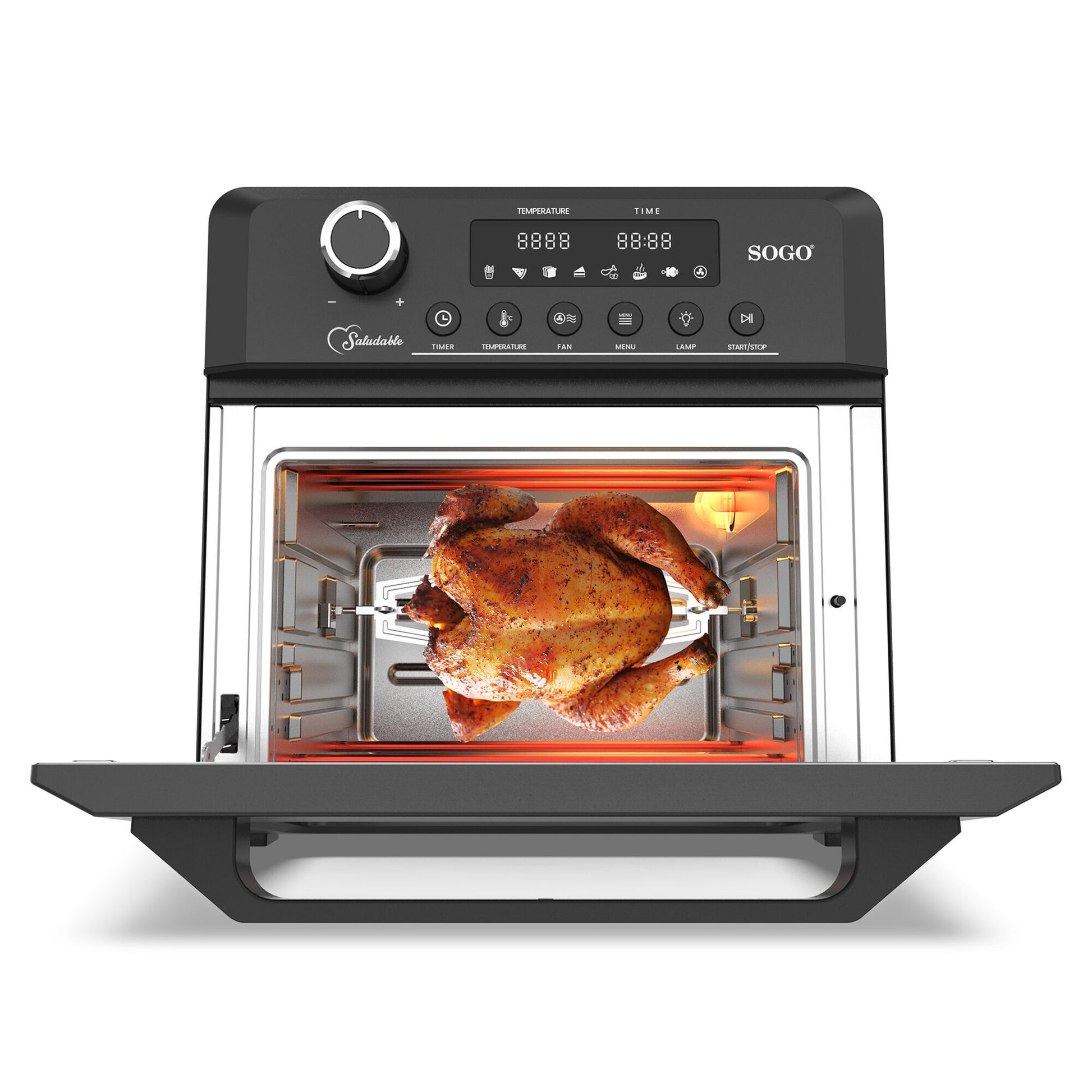 SOGO FRYER WITHOUT OIL W/OVEN 18L-1500W