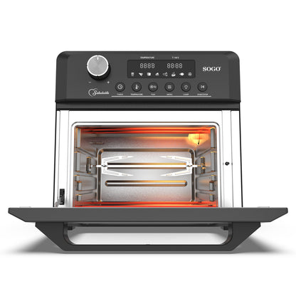 SOGO FRYER WITHOUT OIL W/OVEN 18L-1500W