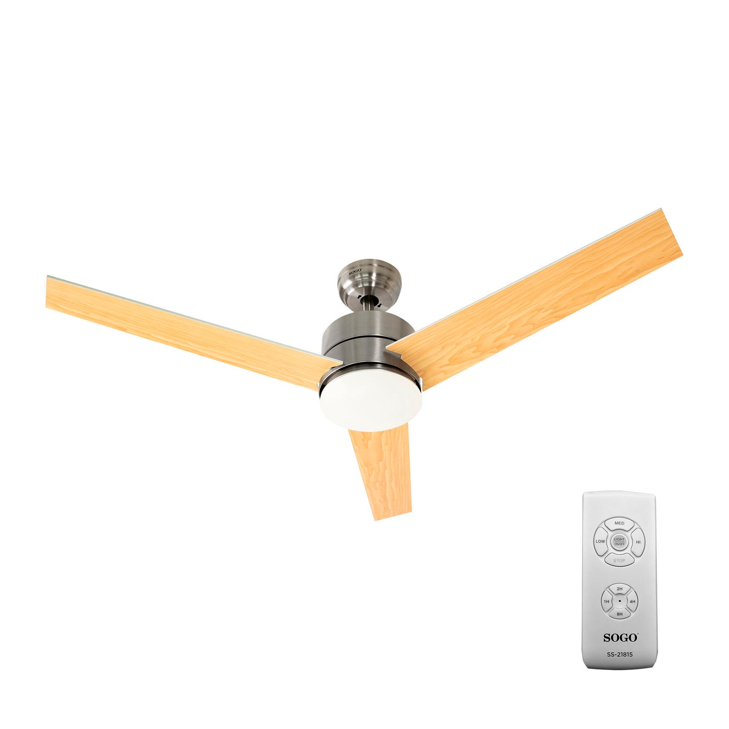 SOGO CEILING FAN WITH LIGHT 52″ 80W