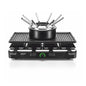 Set Fondue, Grill and Raclette HAEGER Cool Dinner – Suitable for up to 8 People,1400W