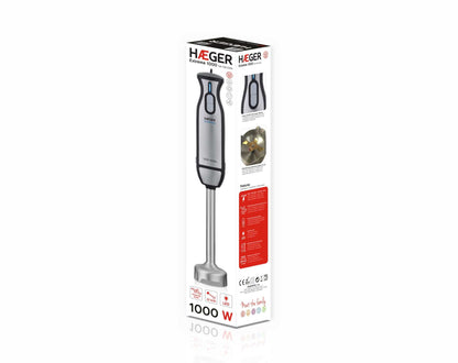 HAEGER Extreme 1000 packaging box – 1000W hand blender