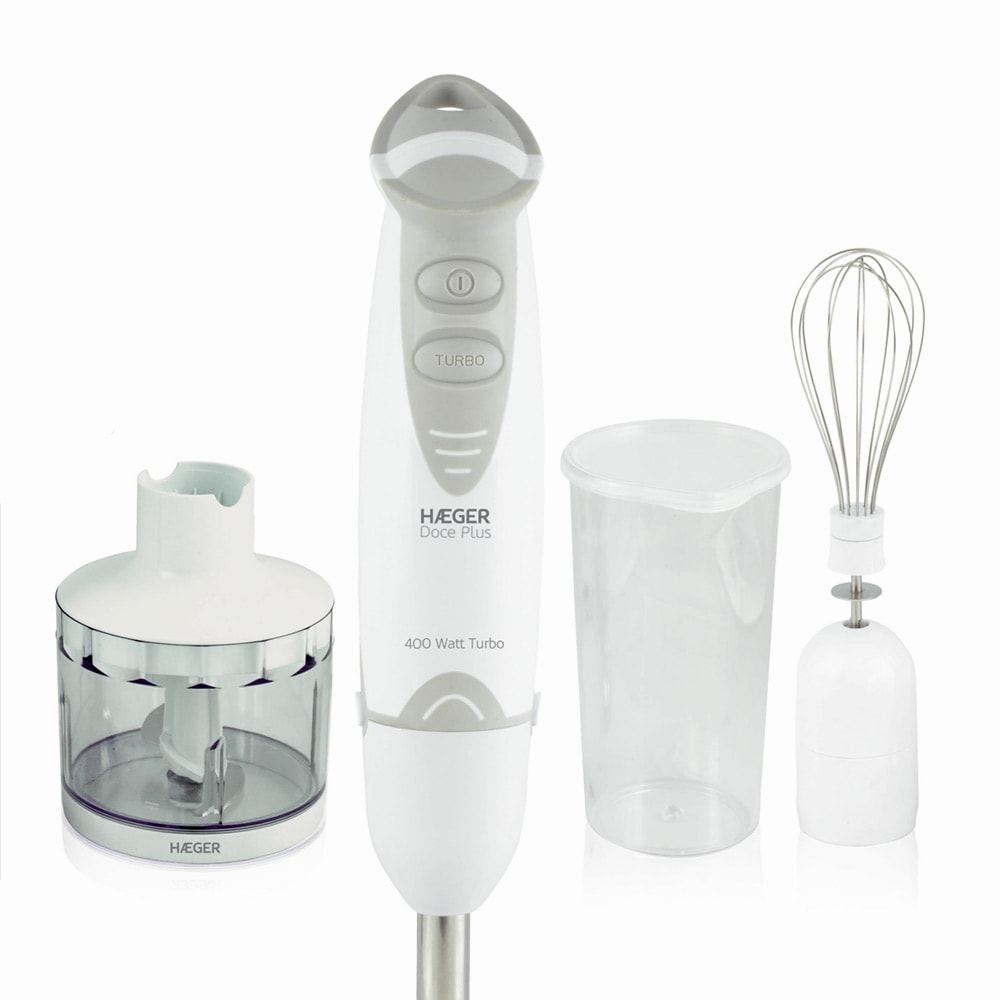 Hand Blender HAEGER DOCE PLUS – 400W, Accessories included