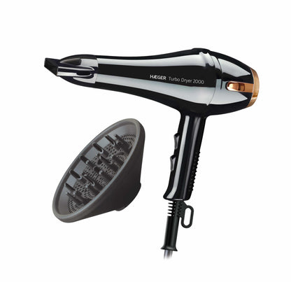 Hair Dryer HAEGER Turbo Dryer – 2000W