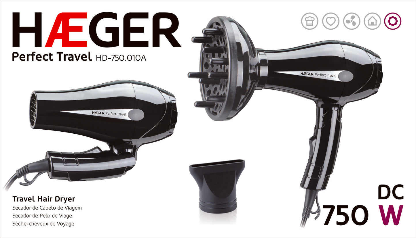 Perfect Travel hair dryer