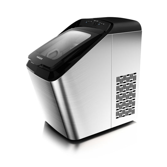 Semi-professional Ice Maker HAEGER Frozen Pro Stainless Steel – 15kg/24h