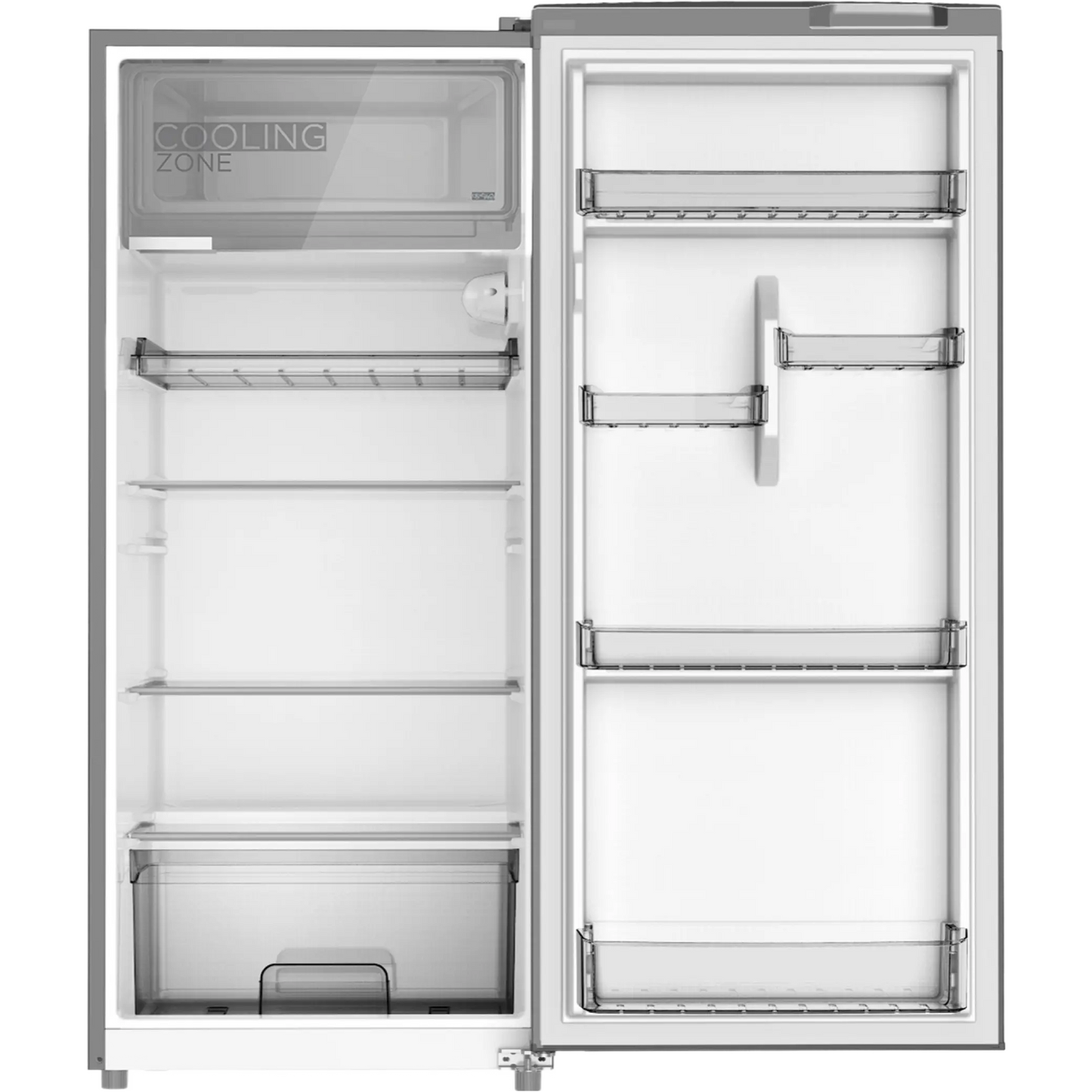 Midea Single Door Fridge 268L – Silver
