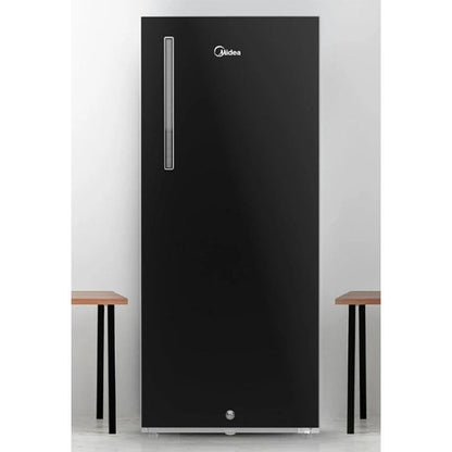 Midea MDRD268FGG28 Single Door Refrigerator – Black