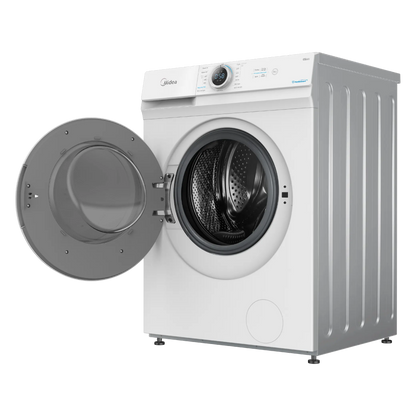 Midea Front Load Washer with Lunar Dial Hygiene 90°C - 7 Kg - White