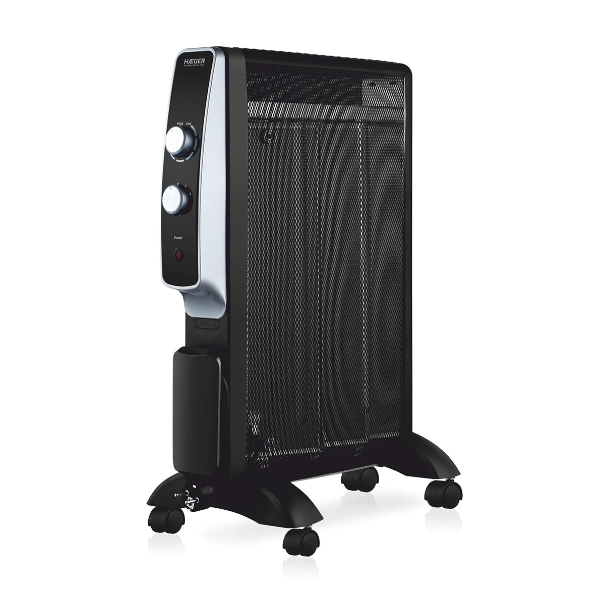Heater HAEGER Top Mica Black 1500W