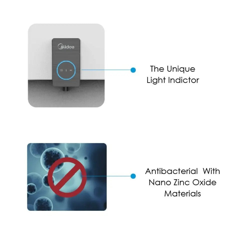 Midea White Water Dispenser | Bottom Loading | YL2036S(W)-GCC | 2-Year Warranty