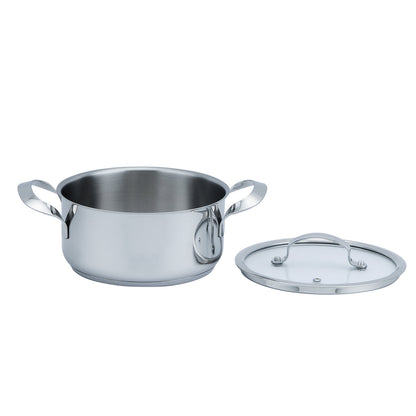 Stainless Steel Pot HAEGER Inox Pot 18H – Diameter 18cm