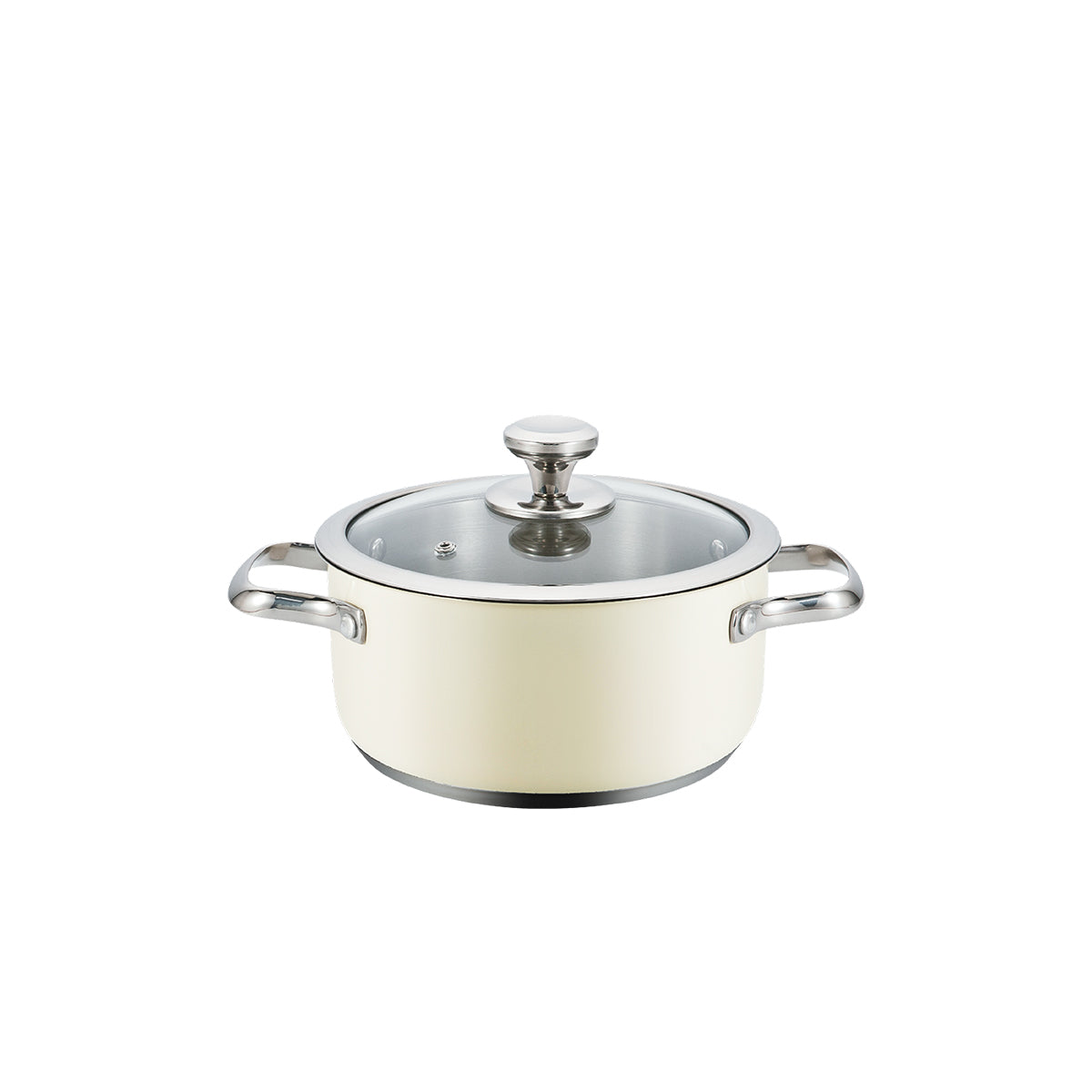 Stainless Steel Pot HAEGER Pastel Pot 18H – Diameter 18 cm, Stainless Steel