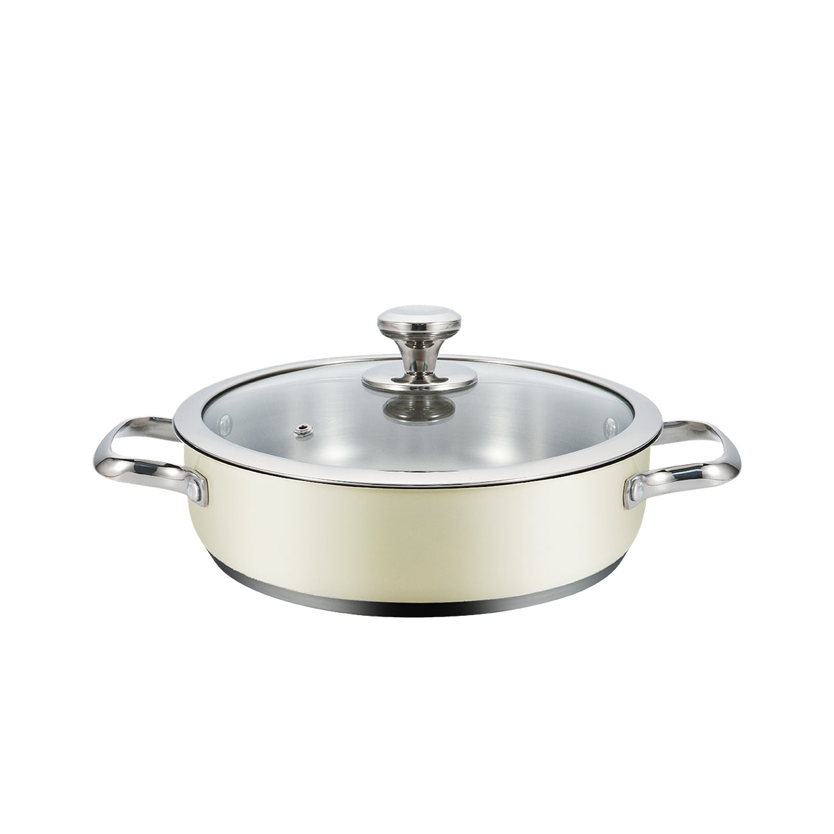 Stainless Steel Pot HAEGER Pastel Pot 24L – Diameter 24 cm, Stainless Steel