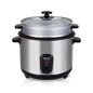 Electric Rice Cooker HAEGER Rice & Steam – 1.8 L, 700W, Stainless Steel