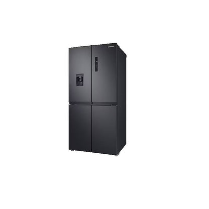 Samsung RF48A4010B4/LV French Door Refrigerator, 466L Net Capacity Gentle Black Matt
