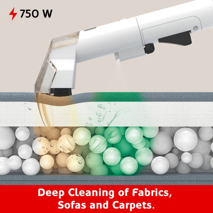 HAEGER Magic Clean 750 dual tank system – clean 1080ml and dirty 850ml