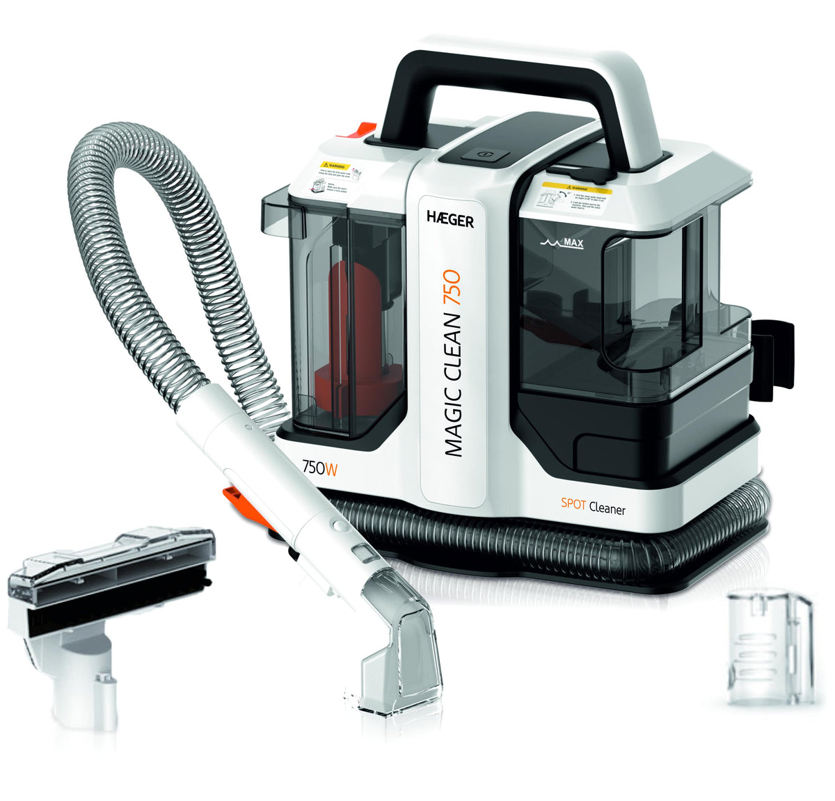 HAEGER Magic Clean 750 full unit with accessories
