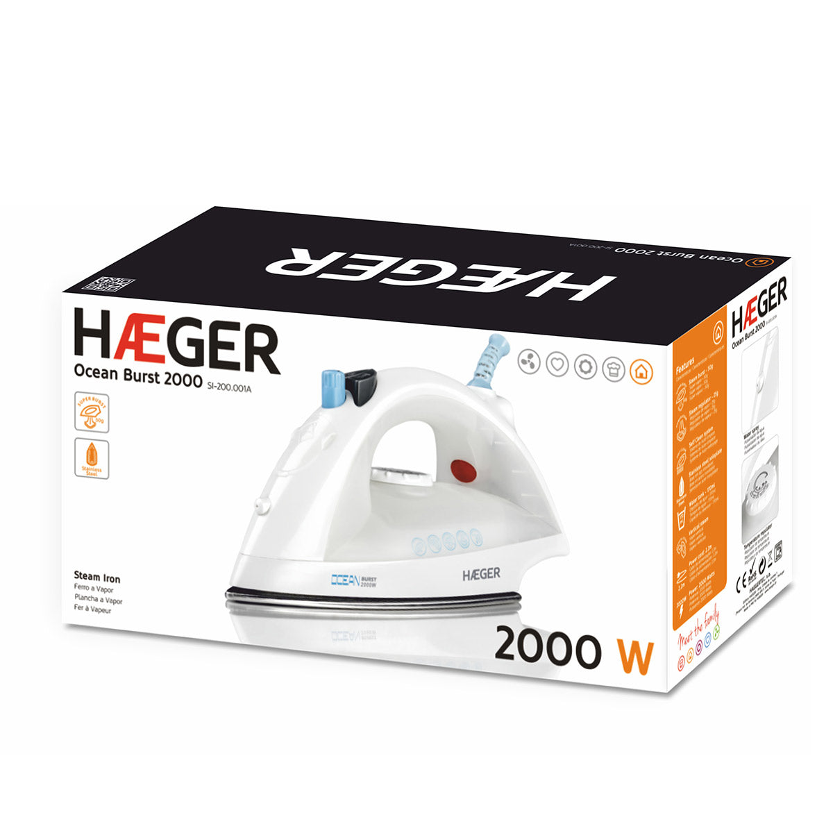 Ocean Brust Steam Iron