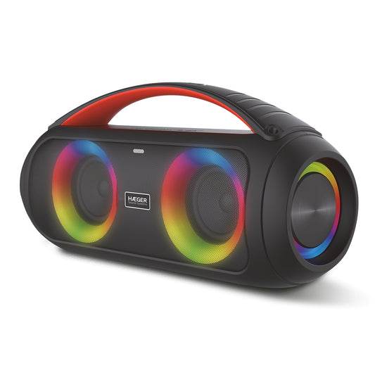 Bluetooth Portable Speaker HAEGER Cool Boom – 29H Battery Life, IPX5