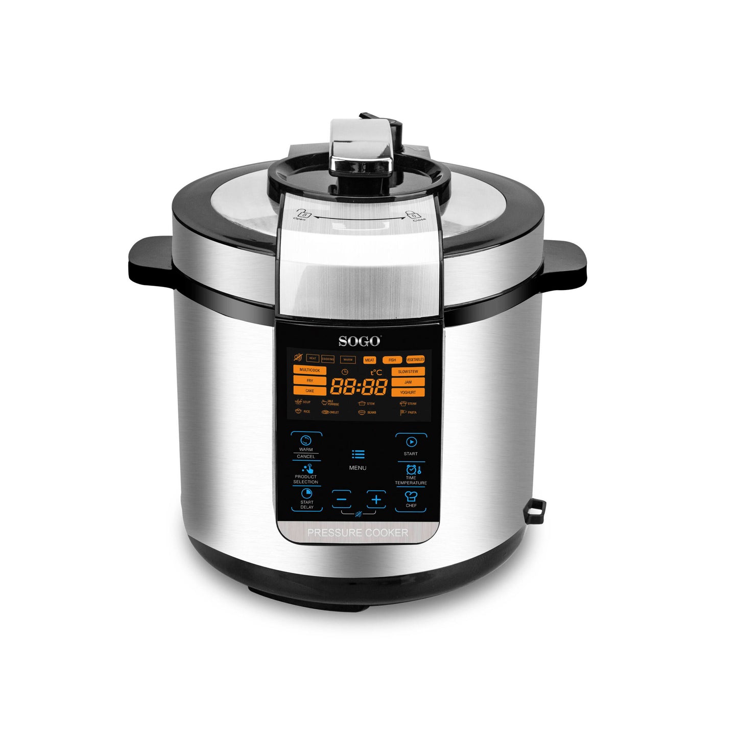 DELUXE MULTIFUNCTION PRESSURE COOKER 6L 1000W
