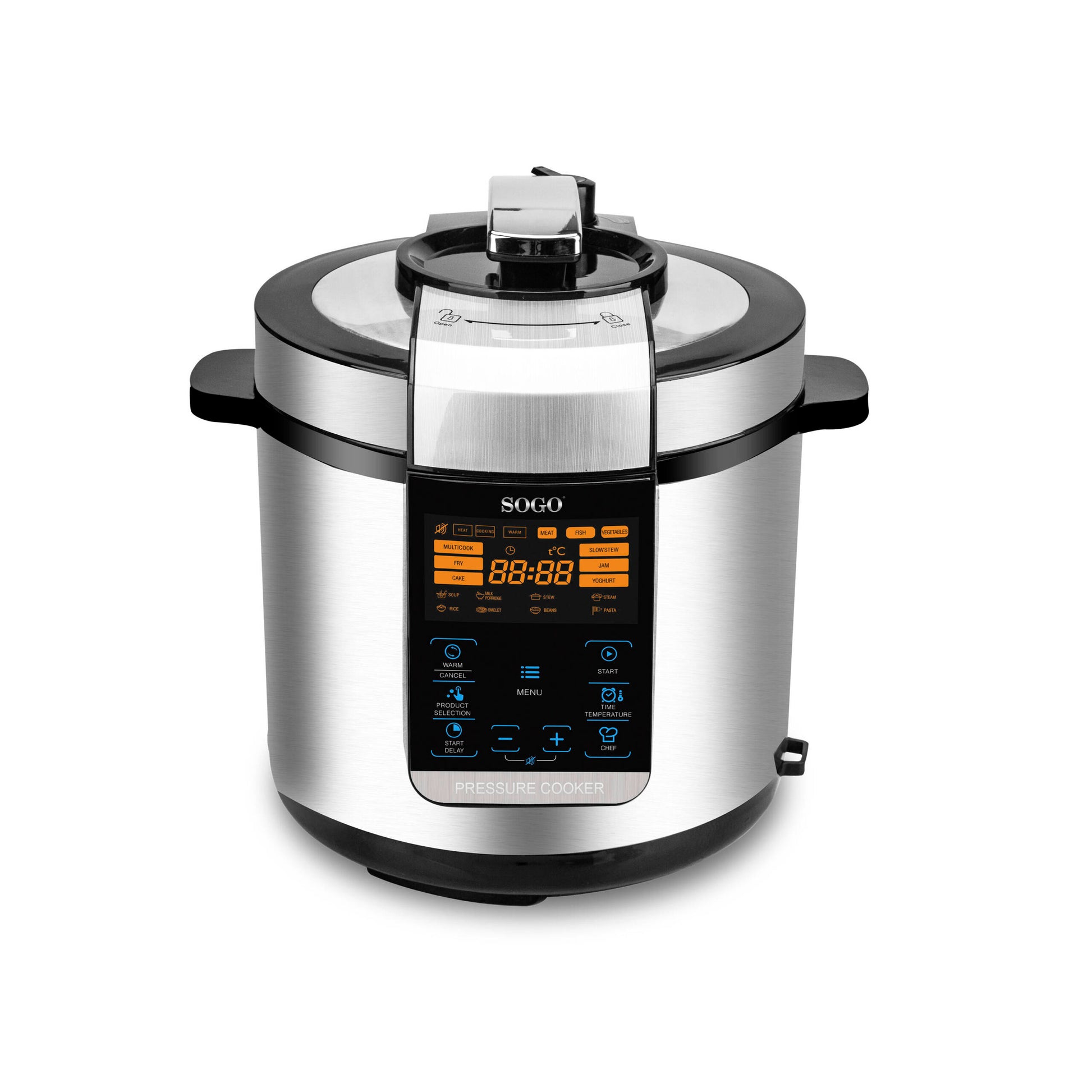 DELUXE MULTIFUNCTION PRESSURE COOKER 6L 1000W
