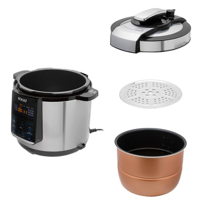 DELUXE MULTIFUNCTION PRESSURE COOKER 6L 1000W