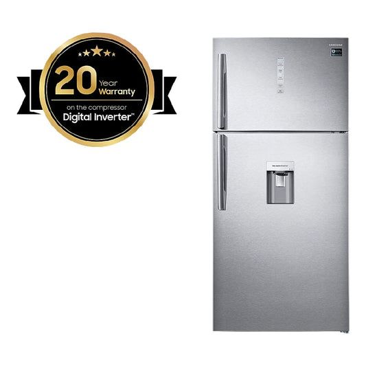 Samsung RT62K7160SL/LV Top-Mount Freezer Refrigerator, 618L Net Capacity