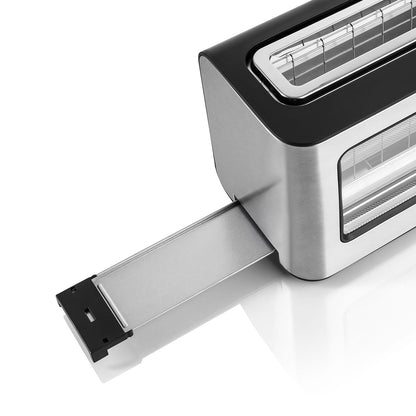 Toaster with Easy View Window HAEGER Window – 1000W