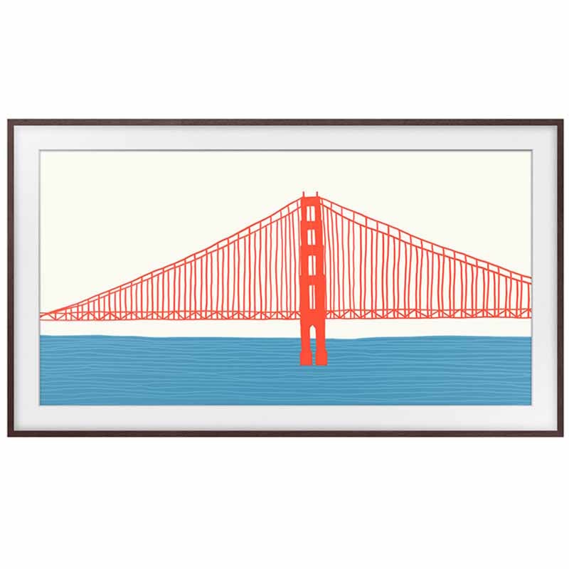 Samsung VG-SCFA65BWBRU 65" Customizable Bezel for The Frame TV (Brown)