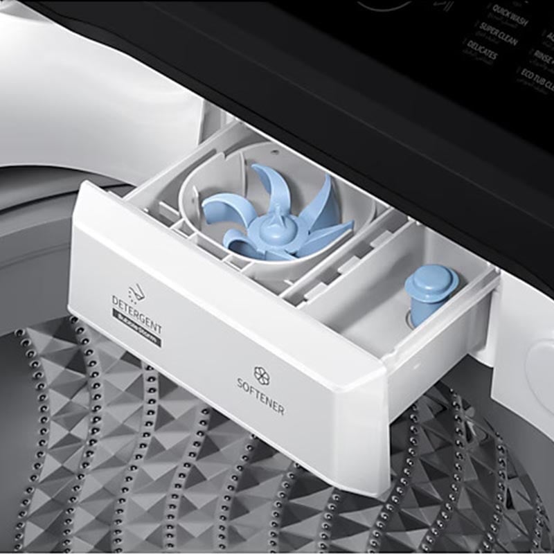 Samsung WA15CG5441BWRQ Top load Washer with Ecobubble™ 15 KG