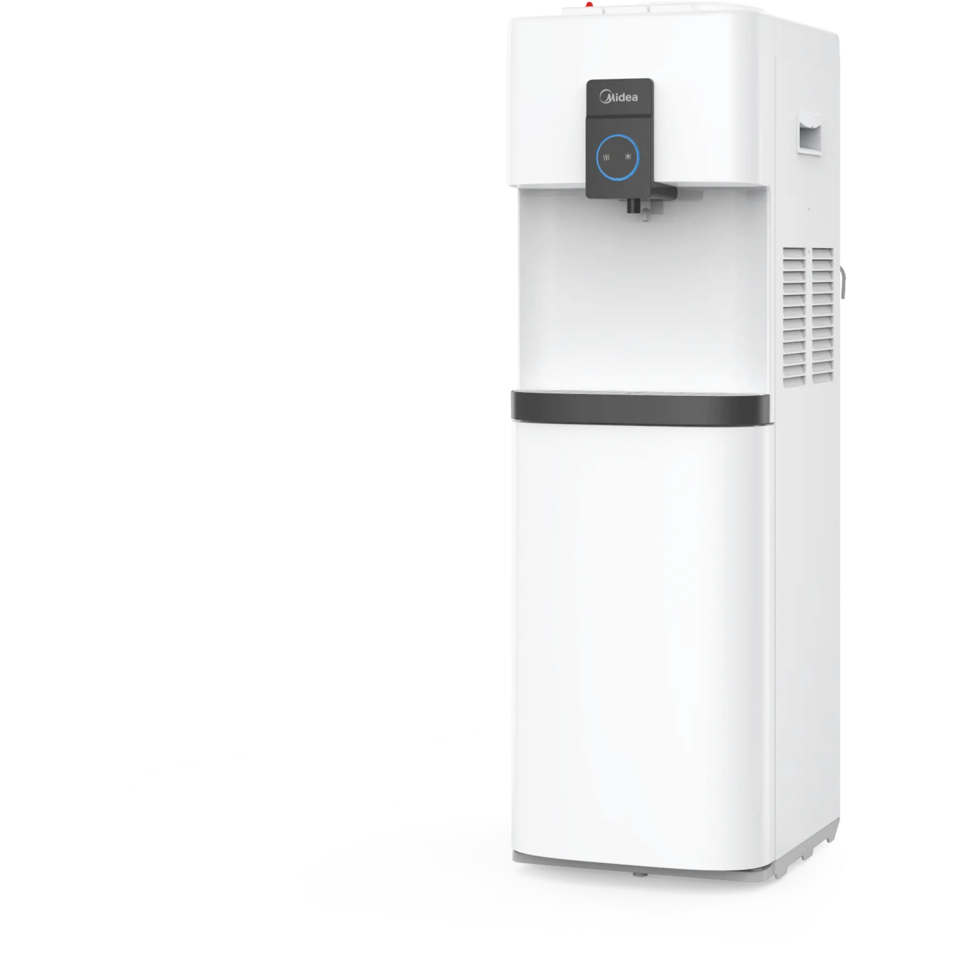 Midea Top Loading Water Dispenser with Refrigerator - White
