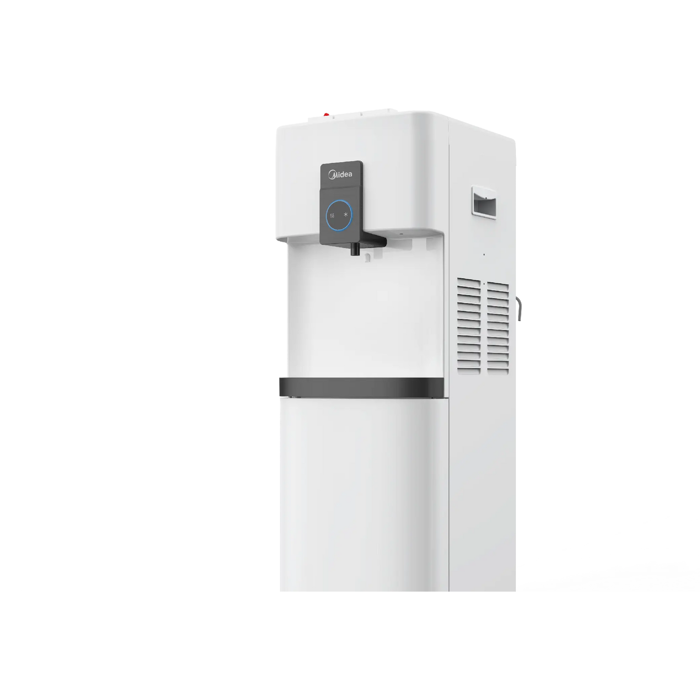 Midea Top Loading Water Dispenser with Refrigerator - White