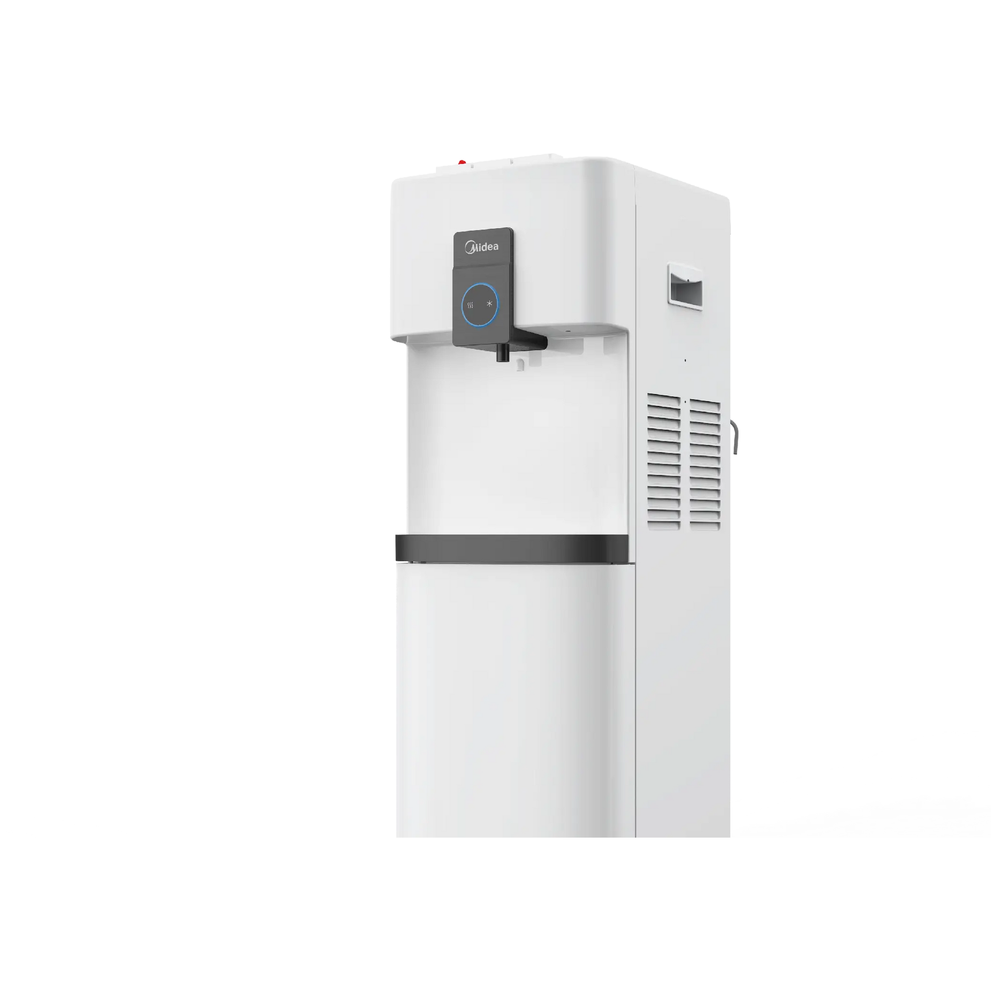 Midea Top Loading Water Dispenser with Refrigerator - White
